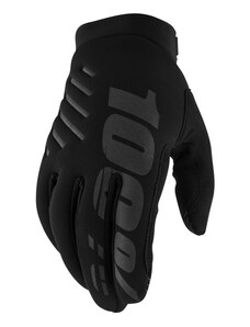 100% BRISKER Gloves Black
