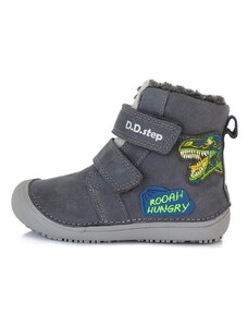 Zimní obuv DDstep barefoot W063-968A Dark Grey