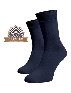 Benami Ponožky z mercerované bavlny - tmavě modré