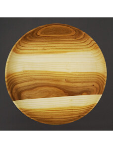 AMADEA Dřevěný talíř třešeň, masivní dřevo, 30 cm
