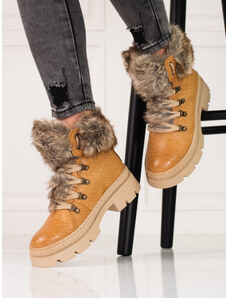 GOODIN Women's trappers with fur Shelvt