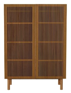 Přírodní dřevěná skříň Quax Hai-No-Ki 140 x 100 cm