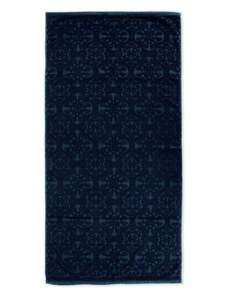 Pip Studio Tile de Pip froté ručník 70x140cm, tmavě modrý