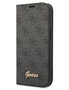 Pouzdro pro iPhone 14 Plus - Guess Metal Camera Outline Book