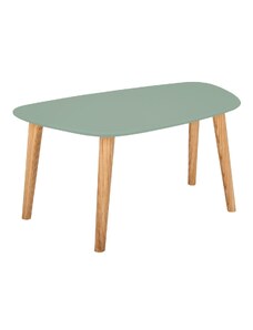 Zelený lakovaný konferenční stolek RAGABA ENDOCARP 80 x 48 cm