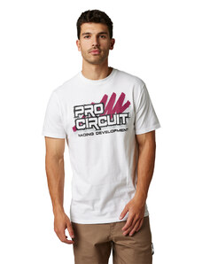 Pánské tričko Fox Pro Circuit Prem Ss Tee - Optic White