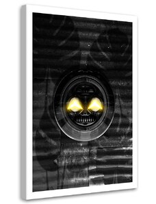 Gario Obraz na plátně Žlutá hudební vlna - Rubiant Rozměry: 40 x 60 cm