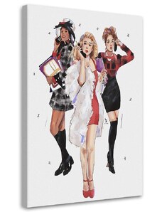 Gario Obraz na plátně Tři populární dívky - Vivian Lihonde Rozměry: 40 x 60 cm