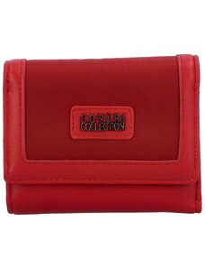 Coveri Menší dámská koženková peněženka Tadeo, červená
