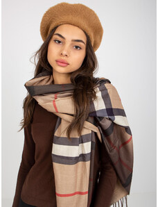 Fashionhunters Dámská zimní čepice camel baret