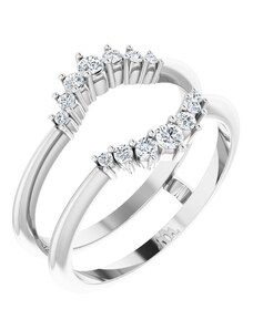 Salaba Netradiční snubní prsten DOUBLE CROWN 123196 54mm