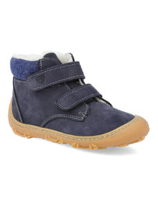 Barefoot dětské zimní boty Ricosta - Pepino Nico See W modré