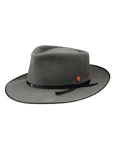 Šedý klobouk Mayser - limitovaná kolekce Udo Lindenberg