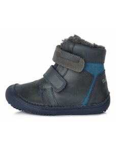Chlapecké zimní boty D.D.step W063-740 barefoot