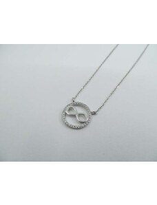 Stříbrný náhrdelník N589