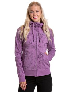 MeatFly dámská technická mikina Omni Technical Hoodie 2022 Garden Purple