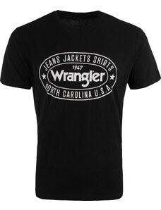 Pánské triko Wrangler Black