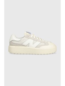 Sneakers boty New Balance CT302RB béžová barva