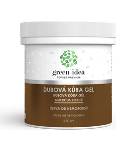 Gel dubová kůra - masážní GREEN IDEA, 250 ml