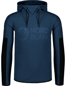 Nordblanc Modrá pánská lehká fleecová mikina MINERAL