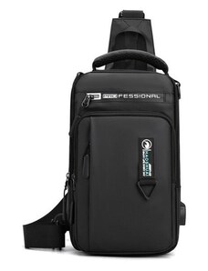Weixier Profesional batoh přes rameno s USB HAOS Černý 6L WEIXIER 1100-17