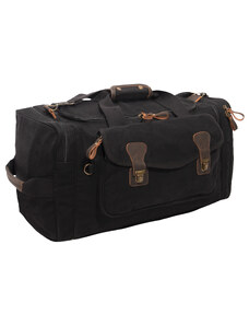 ROTHCO taška přes rameno Canvas Extended Stay Travel Duffle černá 55L