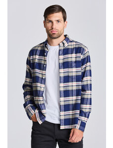 KOŠILE GANT D2. REG UT FLANNEL CHECK SHIRT modrá L