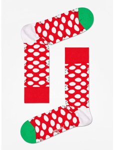 Happy Socks Big Dot Snowman (red/white)červená