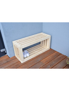 Dřevěná lavička Vingo - 90 x 33