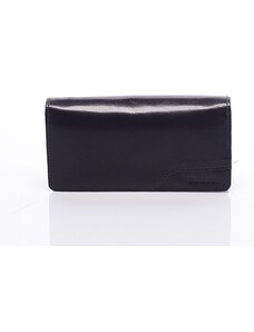 Ellini Dámská kožená peněženka Snappy in Black