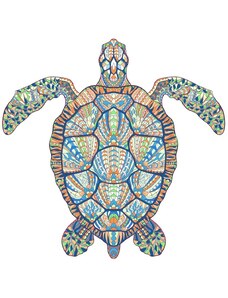 IZMAEL Dřevěné puzzle Sea Turtle/S