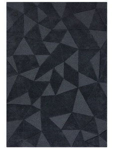 Flair Rugs koberce Kusový koberec Moderno Shard Charcoal - 120x170 cm