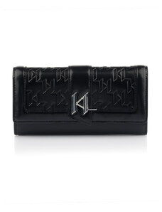 PENĚŽENKA KARL LAGERFELD K/SADDLE CHAIN CONT. FLAP WT