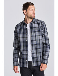 KOŠILE GANT D2. SLIM TWILL CHECK SHIRT modrá S