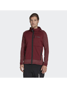 Adidas Bunda Terrex Tech Flooce Hooded Hiking Fleece