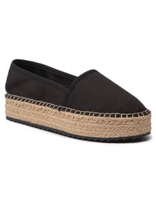 Tommy Jeans dámské černé espadrilky