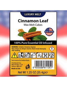 Luxury Melt Cinnamon Leaf Vonný vosk 6 kusů