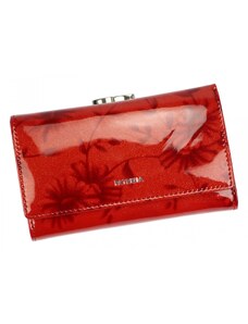 PATRIZIA Luxusní dámská kožená peněženka Roslin, červená