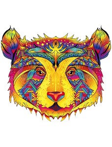IZMAEL Dřevěné puzzle Color Bear/S
