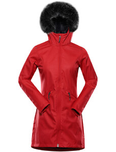 Alpine Pro Zophima Dámský softshellový kabát LCTY176 tmavě červená S