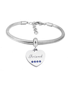Linda's Jewelry Náramek BFF The Friend Chirurgická ocel INR151