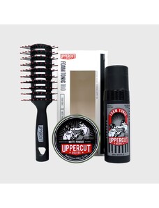 Uppercut Matte Pomade & Foam Tonic Kit dárková sada pro styling vlasů