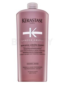 Kérastase Chroma Absolu Bain Riche Chroma Respect posilující šampon pro hrubé a barvené vlasy 1000 ml