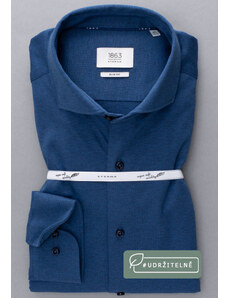 Košile Eterna Slim Fit "Uni Jersey" Soft tailoring modrá 2159_17YS82