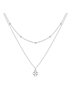 Dámský stříbrný náhrdelník FLORICA