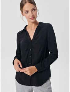 Sinsay - Košile střihu regular - černá