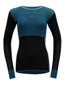 Devold Wool Mesh 190 Shirt Women Modrá