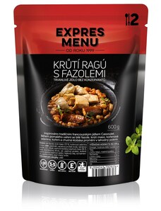 EXPRES MENU Krůtí ragú s fazolemi (2 porce) 600g