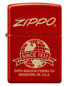 Zippo Logo Globe 26077