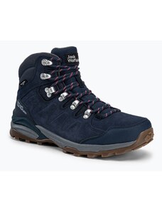 Dámská trekingová obuv Jack Wolfskin Refugio Texapore Mid tmavě modrá 4050871